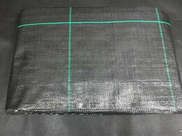 Anti-Unkrautfolie-Unkrautschutzfolie- Bändchengewebe- Mulchfolie 2 Mtr.x 5 Mtr